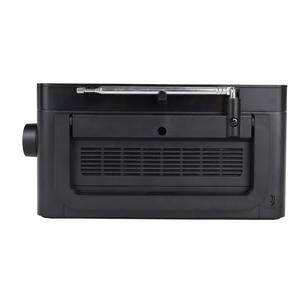 Radio AM FM 2 bandes compacte et portable, noire, avec haut-parleur intégré, grand bouton de réglage, réception claire, pour la maison, l'extérieur, radio de poche - Product Image 6