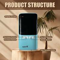 Dispositif de mesure de pureté O2 concentrateur analyseur de Service compteur d'oxygène 3-en-1 batterie portable 9V