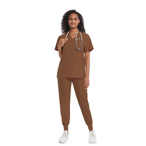 Niaahinn Soins Infirmiers Scrubs Uniformes Ensembles Pantalon Côtelé Pieds Scrubs Fabricant Uniformes <span class=keywords><strong>Pas</strong></span> <span class=keywords><strong>Cher</strong></span> Ensembles Prix Usine En Gros - Product Image 3