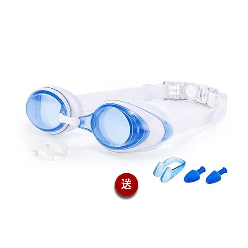 blue and white