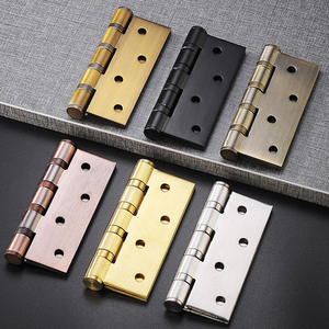 บานพับสแตนเลสหนา 4 นิ้ว พร้อมตัวล็อคแม่เหล็ก ชุดอุปกรณ์ประตูแบบเงียบ - Product Image 3