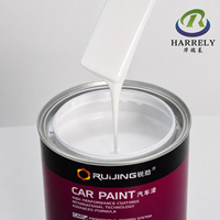 Cat Ruijing 2K Akrilik Warna Solid untuk Cat Mobil, Lapisan Refinish Otomotif, Kilap Tinggi, Cat Dasar Perbaikan Otomatis, Cair, Berbagai Warna Mobil