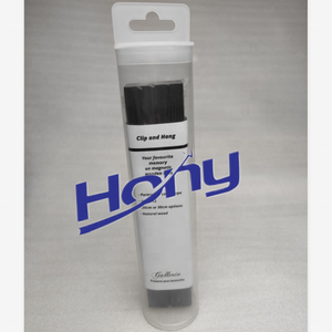 Colgador de marco de madera claro magnético negro más vendido, Riel de póster de 12 "para decoración de <span class=keywords><strong>pared</strong></span> de oficina y hogar - Product Image 4