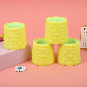 High Quality TPR Sensory Frog Cup Decompression Cute Pet Pinch Music <b>Squeeze</b> Stress Reliever Toys for Kids Boys and Girls - Product Image 4