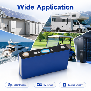 แบตเตอรี่ลิเธียมไอรอนฟอสเฟต 3.2V 95Ah แบบแท่งปริซึม (LFP) สำหรับระบบโซลาร์เซลล์แบบออฟกริด - Product Image 2