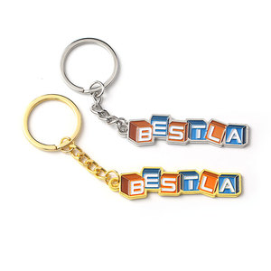 Nouveau logo personnalisé émail moulé sous pression métal alliage de zinc porte-clés porte-clés personnalisés souvenirs avec logo - Product Image 2
