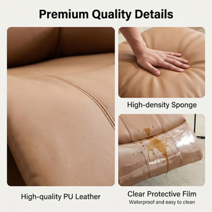 Fauteuil inclinable électrique de loisirs en <span class=keywords><strong>cuir</strong></span>, design moderne, dossier réglable, pour salon – Canapé inclinable électrique - Product Image 5