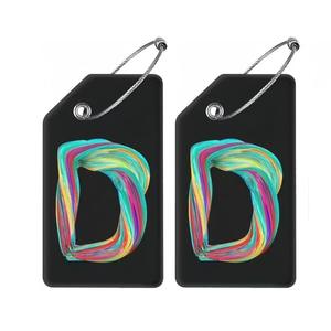 ป้ายแท็กชื่อกระเป๋าทำจากพลาสติกเนื้อนิ่มใช้สำหรับเดินทางขึ้นเครื่องป้าย PVC มีตัวอักษรออกใบอนุญาตกระเป๋าเดินทาง - Product Image 5