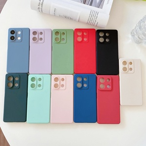 เคสโทรศัพท์เนื้อด้านสีลูกกวาดยูวีพิมพ์ได้สำหรับ Redmi 13 4G NOTE12T Pro 5g 12 5G NOTE13PRO + - Product Image 1