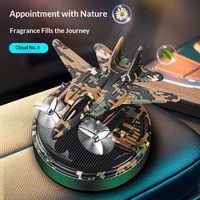 Diffuseur de parfum solaire pour voiture, hélicoptère camouflage Yunxiao 6, ornement de tableau de bord en plastique, support intérieur