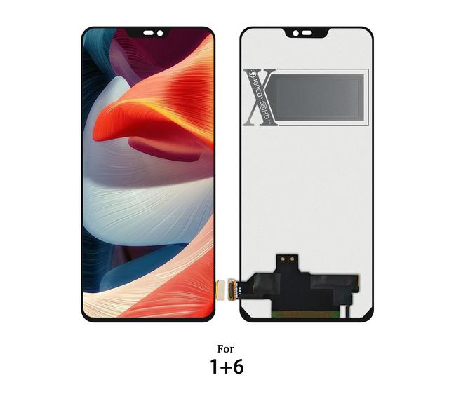 XJE Factory Mobile Phone Lcd 6.3'' Touch Screen for ONEPLUS 6 INCELL Lcd Screen Touch Digitizer Assembly Replacement Parts