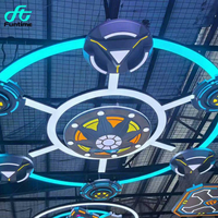 Centre de divertissement Lieux de jeu Créer une atmosphère Combinaison de lumière modulaire personnalisée Plafonniers personnalisés gratuits à vendre