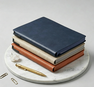 Cuaderno Vintage <span class=keywords><strong>A5</strong></span> Personalizado de Cuero PU, Tapa Blanda con <span class=keywords><strong>Papel</strong></span> Rayado, <span class=keywords><strong>Papel</strong></span> Grueso de Alta Calidad - Product Image 5