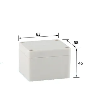 IP67 PC ABS Plastic waterproof junction box PCB installation control enclosure with sealing strip