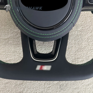 Volante in Pelle Personalizzato ad Alte Prestazioni per Audi A3 A4 A5 A6 A7 A8 Q3 Q5 Q7 Q8 SQ8 B9 B8 C7 S3 S4 RS3 RS5 RS7 RS6 C8 RS TT <span class=keywords><strong>C9</strong></span> - Product Image 4