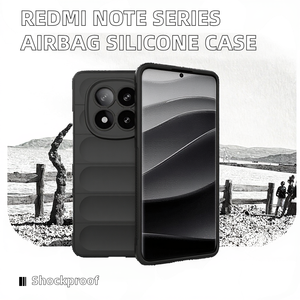 Funda Redmi Note 14 <span class=keywords><strong>Pro</strong></span> Plus para Airbag a prueba de golpes funda de silicona suave para Redmi Note 14 5G 13 4G 11S 14C A3 13C TPU - Product Image 3