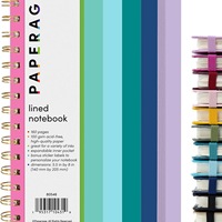 Minimalisme moderne, agenda quotidien, hebdomadaire et mensuel personnalisé de 200 pages, carnet de notes professionnel à couverture rigide