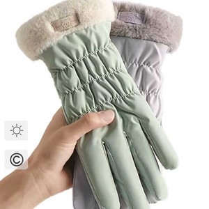 Winter <b>Warm</b> <b>Gloves</b> For Women Touchscreen Compatible Windproof Waterproof Stylish Commute Outdoor <b>Gloves</b> - Product Image 4