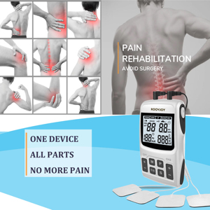 라운드웨일 5-in-1 TENS <span class=keywords><strong>EMS</strong></span> RUSS if MIC 콤보 전기치료기 (관절, 허리, 목, 전신 통증 완화용) - Product Image 5