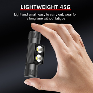 Lampe Frontale LED Haute Puissance pour Camping, Torche Frontale Rechargeable 18650 avec 8 Modes, Lampe de Tête - Product Image 3