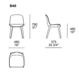 Silla de Comedor de Acero de Estilo Nórdico Simple de la Serie IMAD DINING, Importada de Italia para un Hogar Moderno, Lujo Ligero - Product Image 5