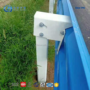 Barriera di sicurezza del Guardrail della forma d'onda del Guardrail in acciaio rinforzato per la sicurezza stradale W fascio Guardrail barriera di traffico - Product Image 4