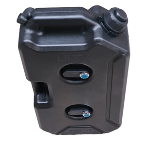 LINDA Nouvelle réservoir de carburant auxiliaire de 10 litres en HDPE, jerrycan portable noir résistant à la corrosion <span class=keywords><strong>pour</strong></span> <span class=keywords><strong>moto</strong></span>/cyclomoteur, 1,8 kg - Product Image 4