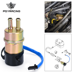 PQYRACING Bomba de combustible para motocicleta DZB11-P, pieza de repuesto para compartimento del motor de metal para Honda VT700C VT750C - Product Image 1