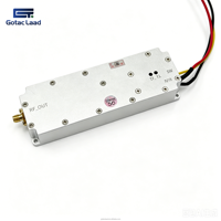 Amplificateur de puissance RF GAN 50W (GTA58P50) 5700-5900MHz, gain élevé 471dB, faible VSWR, 2 SMA-Femelle, protection de sécurité Gotac Laad