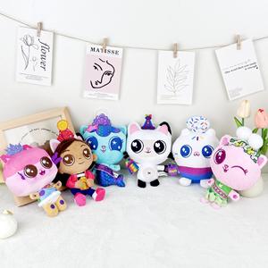 Caliente Gabby casa de muñecas de peluche Mercat dibujos animados animales de peluche gato sonriente coche gato abrazo <span class=keywords><strong>Gaby</strong></span> chica muñecas niños regalos de cumpleaños - Product Image 2