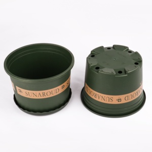 Pots de <span class=keywords><strong>fleurs</strong></span> ronds en plastique de <span class=keywords><strong>grande</strong></span> <span class=keywords><strong>taille</strong></span> avec plateau, sortie d'usine, meilleurs pots de <span class=keywords><strong>fleurs</strong></span> en plastique de 2022 - Product Image 4