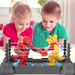 Bataille dinosaure jeu de société jouet boxe arène jeu boxe <span class=keywords><strong>robot</strong></span> combat interactif poinçonnage <span class=keywords><strong>boxeur</strong></span> pour enfants sport d'intérieur ensemble de jeu - Product Image 2