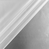 Film soluble dans l'eau transparent de 25 µm d'épaisseur, largeur 30 cm, 100 % PVA, soluble à l'eau froide, pour support de broderie, entoilages et doublures