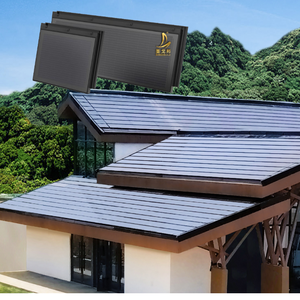 Système de production d'énergie photovoltaïque 95W, tuiles solaires BIPV à double vitrage - Product Image 6