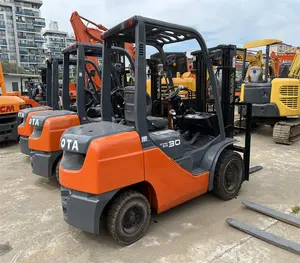 Hot Sale Japan Original TOYOTA 3 Ton 8FD30 Used Secondhand Diesel Forklift High Quality Cheap Price