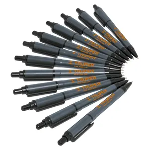 Stylo à bille rétractable Truper Logo personnalisé largeur d'écriture de 1.0mm nouveauté stylo en métal en plastique d'affaires pour cadeau - Product Image 1