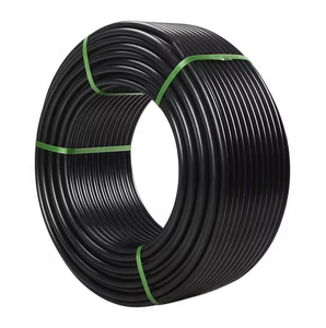 <span class=keywords><strong>2</strong></span> дюйма высокого давления прочный HDPE черный пластиковый Водопровод 100 м длина гибкий рулон для сельскохозяйственного орошения поли шланг - Product Image 1