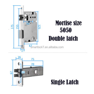 Serrure numérique intelligente avec lecteur d'empreinte digitale, pour <span class=keywords><strong>tuya</strong></span> /TTlock, wifi - Product Image 6
