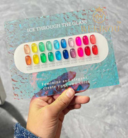 Kit professionnel complet de gel UV pour ongles avec formule non toxique de designer, emballage en flacon convivial pour le DIY