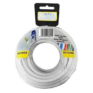 Carrete de cable coaxial blindado de aluminio de 50 m, ideal para instalaciones de audio y video sin interferencias. - Product Image 1