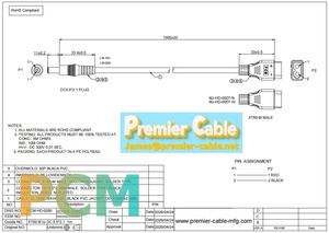 Cavo Amass XT60 Maschio a DC 5.5x2.1mm 18AWG, Cavo di Alimentazione da <span class=keywords><strong>Batteria</strong></span> a DC per LED, Router, Pannello Solare, Occhiali FPV, Sistema di Ricarica <span class=keywords><strong>Auto</strong></span> - Product Image 6