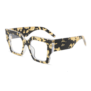 Tiên tiến chống ánh sáng màu xanh ống kính phẳng thời trang màu sắc đồng bằng tấm màu, khung lớn chân rộng khung kính - Product Image 5