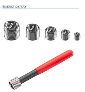 131 pièces nouveau Type outils de réparation de filetage en laiton titane fil filetage réparation kit d'outils <span class=keywords><strong>à</strong></span> main ensemble - Product Image 4