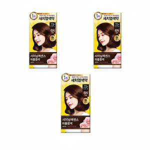 Mise-en-scene Shining Essence Tinta per Capelli 6N Marrone 3 Bustine - Prodotto Scontato - Product Image 1