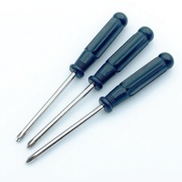 Jeu de tournevis cruciformes de qualité industrielle avec poignée en plastique, mini-outils de précision pour usage domestique, embouts PH0-PH2