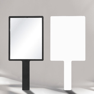 Square <b>Compact</b> Personalized Cosmetic <b>Mirror</b> Made Of Plastic With Custom Logo For Women Hand Use - Product Image 1