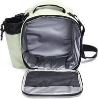 Sac isotherme classique YU CHUANG WEI en nylon 300D, fermeture éclair, imperméable, pliable, grande capacité, directement de l'usine