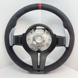 Personnalisé pour M3 M4 M5 M6 F30 F10 F15 F36 F01 F20 F22 F25 F31 F32 F34 F32 pour <span class=keywords><strong>volant</strong></span> en Alcantara - Product Image 2