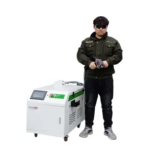 Mini laser cleaning and derusting machine 200w 300w mold laser cleaning machine does not damage the substrate