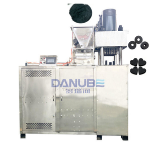 Machine à briquettes de charbon de coco à faible consommation d'énergie, machine de presse hydraulique - Product Image 1